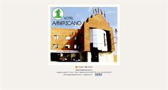 Desktop Screenshot of hotelamericano.cl