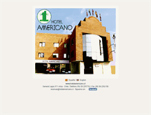 Tablet Screenshot of hotelamericano.cl